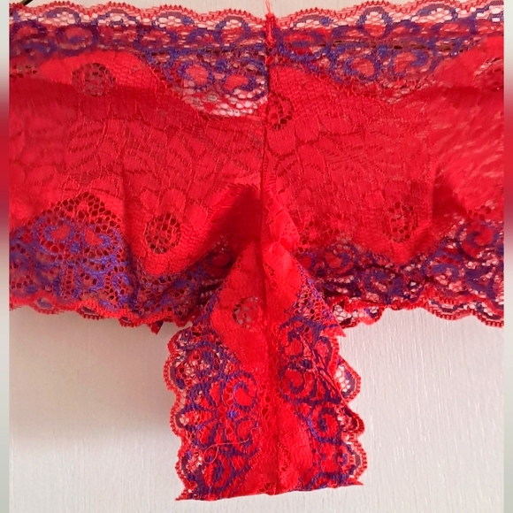 Lace Red and Purple Women's Intimate - Picture 3 of 5